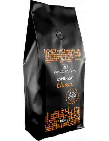 Espresso Classic black, 1 kg pupelės