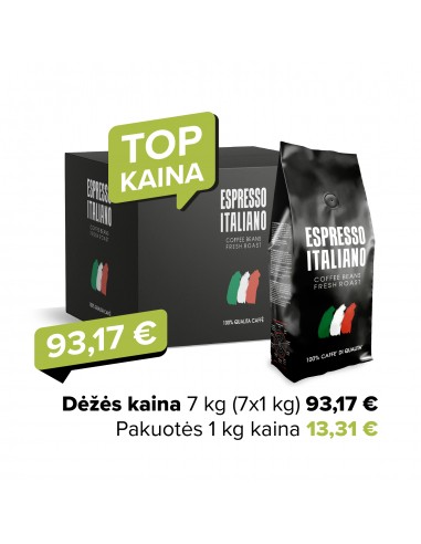 Espresso Italiano Black pupelėmis, 7...